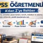 KPSS Öğretmenlik Hakkında Bilmeniz Gereken Her Şey!